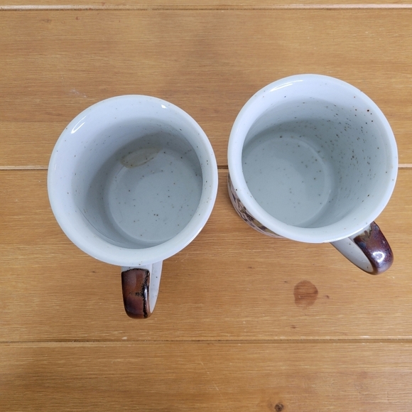 Vintage fish coffee mug, set of 2 unique mugs - Picture 3 of 7